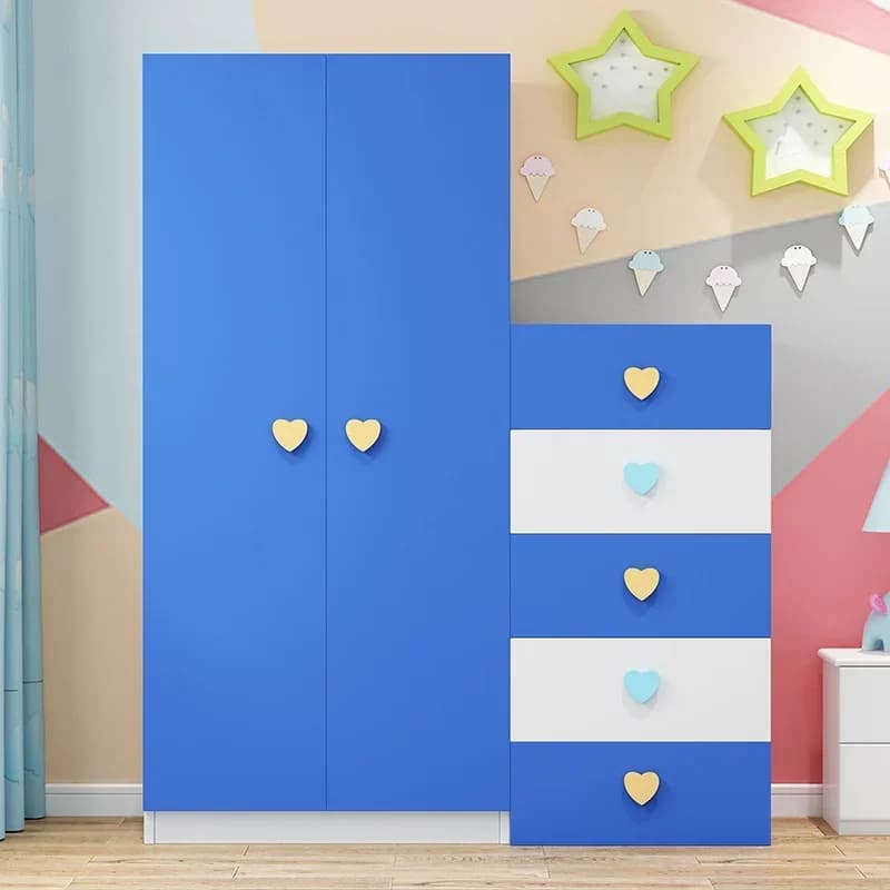 Organizer Children's Wardrobes Bedroom Dressers Mobile Wardrobes Closet Cabinet Hangers Penderie Enfant Modern Furniture CY50CW