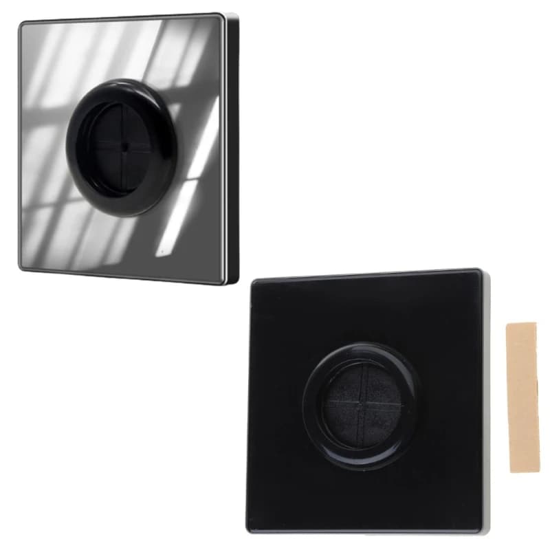 White-Wall Plate Cable Tidy-Wall Outlet with Adhesive Pad Decorative Cable Dropship