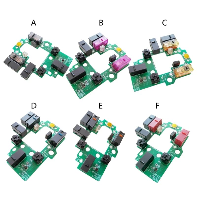 Mouse Button Board Motherboard Replacement + Microswitch Replacement for G502 Lightspeed Wireless Mouse Dropship