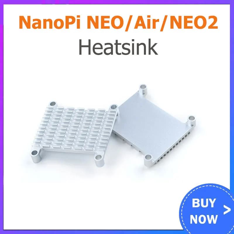 Heat Sink For NanoPi NEO/Air/NEO2/NanoPi NEO Core Allwinner H3 Development Board Radiator Cooler NP011