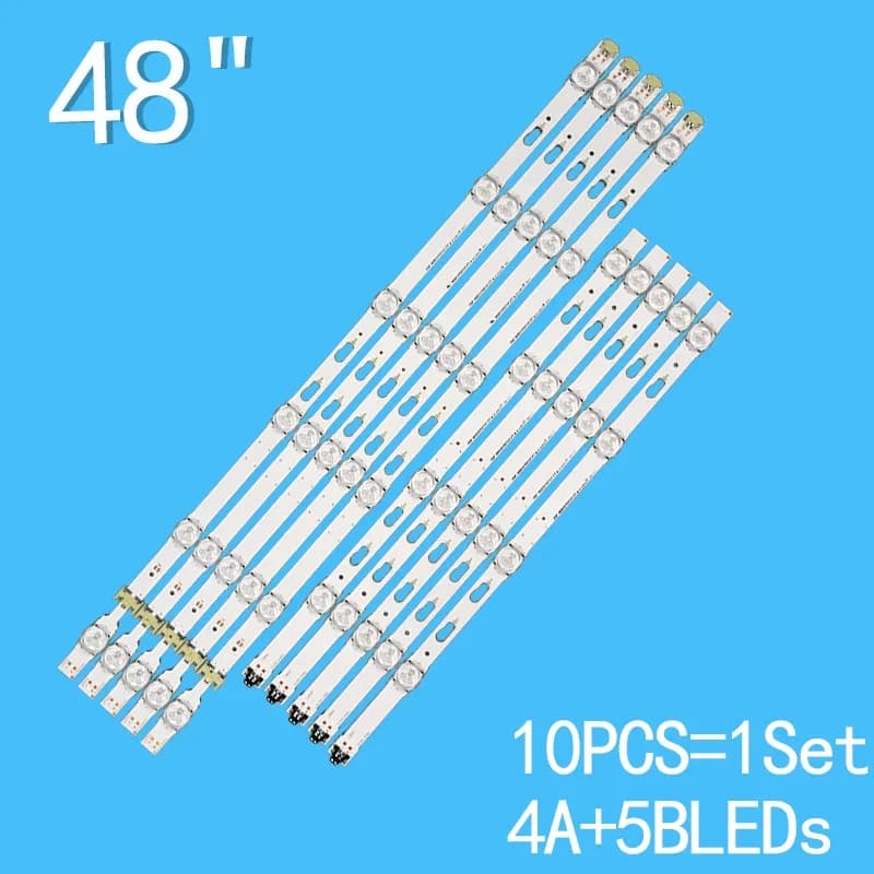LED Backlight Strips For Sam.sung UE48J6300AUXRU UN48H6570 UE48J6300 UE48H6650 UE48H6650AT UE48J5600 UE48J5510AK CY-GH048BGLV6H