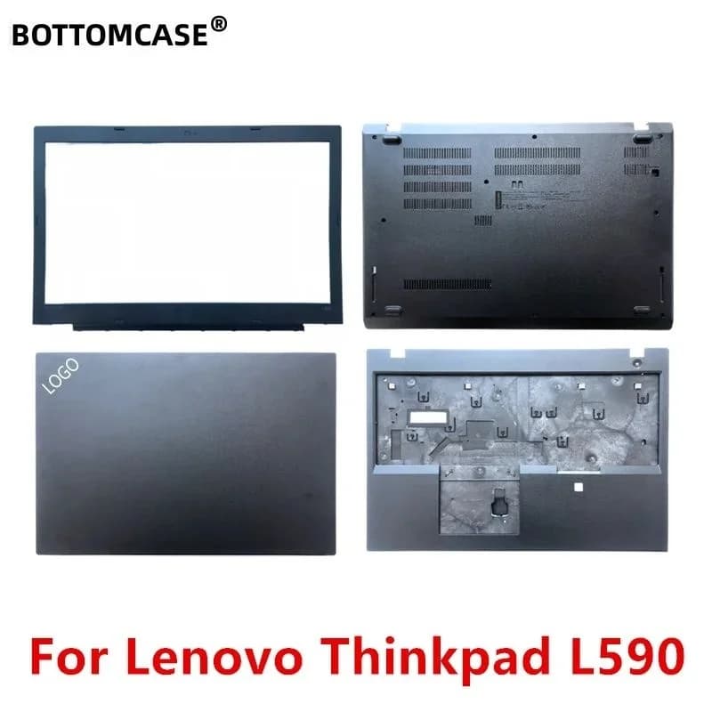BOTTOMCASE Orig New For Lenovo Thinkpad L590 Lcd Back Lid Cover Front Bezel Palmrest Upper Bottom Case