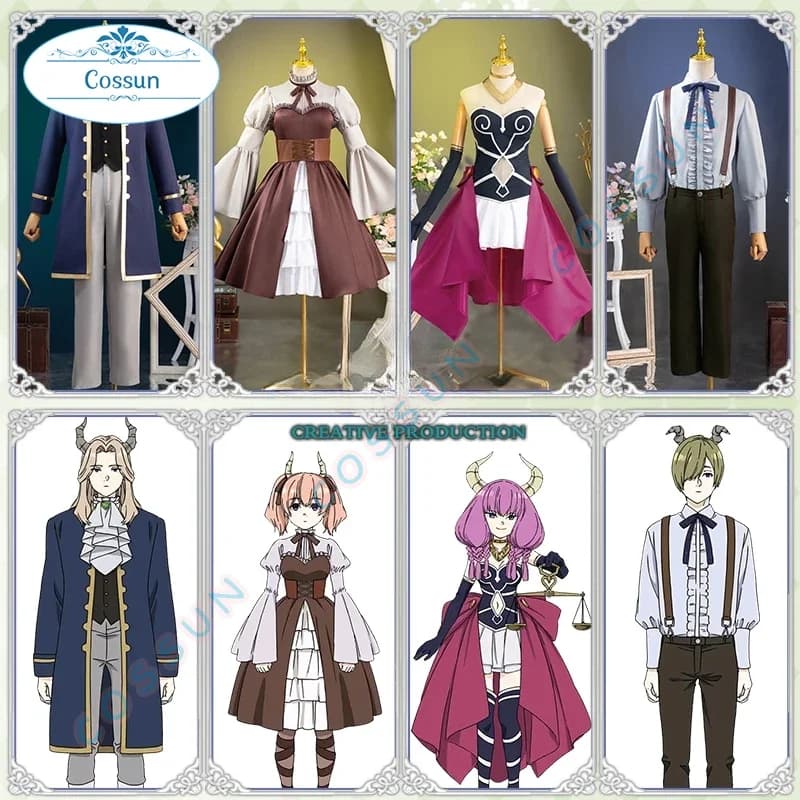 Amine Frieren: Beyond Journey's End Linie/ Draht / Aur /Lugner Cosplay Costume Halloween Outfits Women Men Anime Clothing