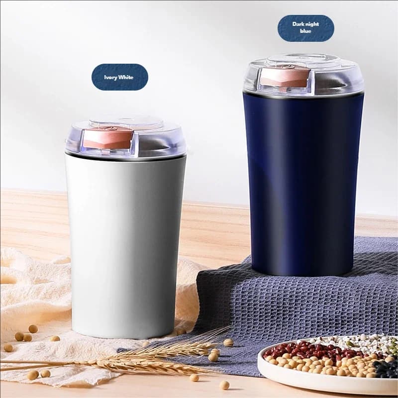 2025 New Small Electric Grinding Machine Grain Grinder Coffee Grinder Stainless Steel Nuts Beans Grains Mill Herbs for kitchen