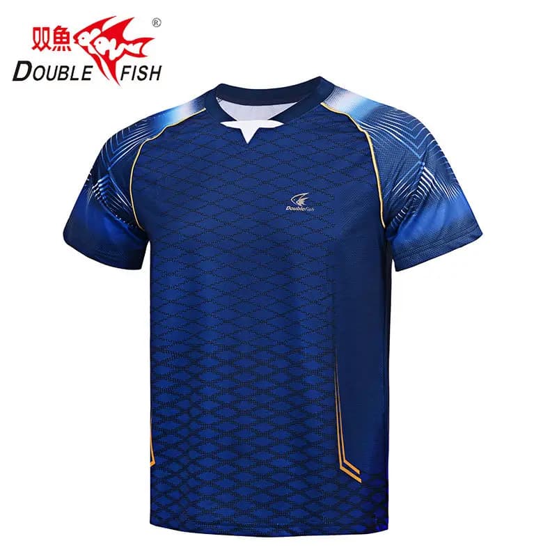 DOUBLE FISH Table Tennis Competition Training Uniform Quick Drying and Breathable