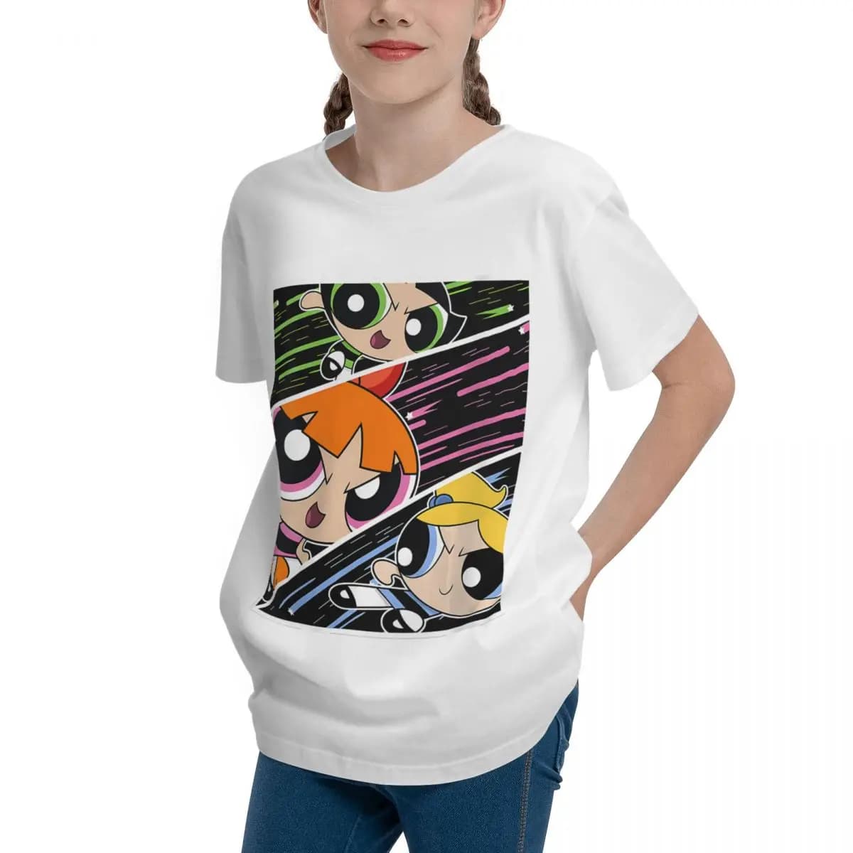 Fresh Vintage Cartoons Vintage Movies Essential (6) Teeanger Basic Short Sleeve T-Shirt Tshirt Graphic High grade Travel  Joke