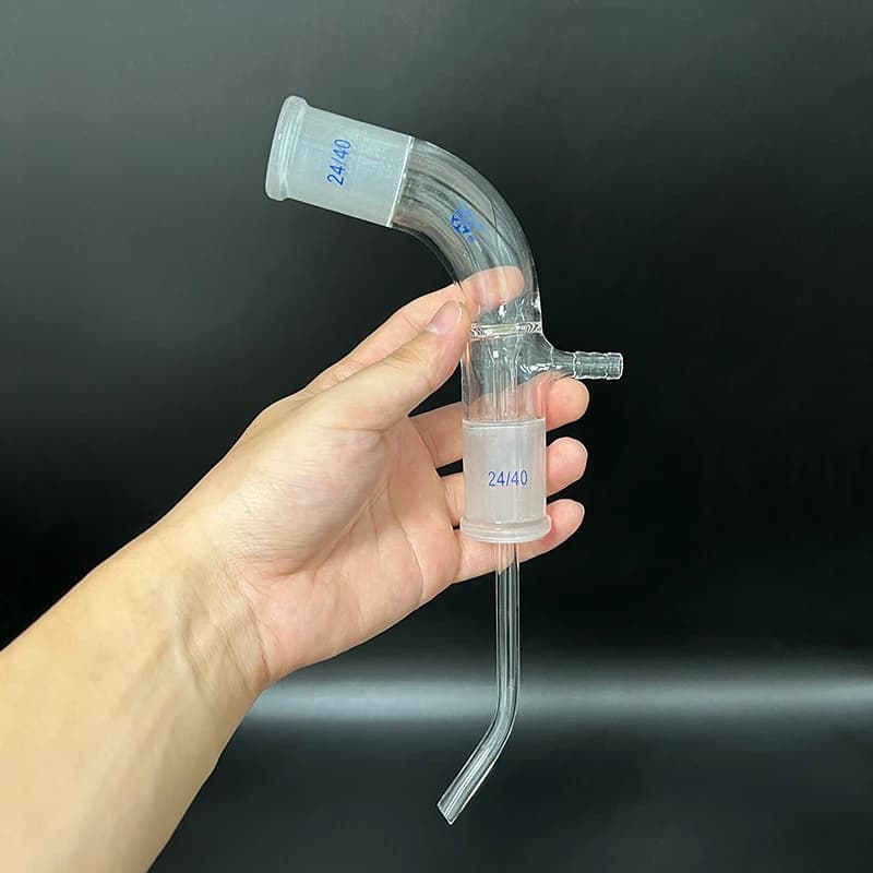 FAPEI Rotary vacuum receiver input tube,Joint 24/40,Receiver fittings