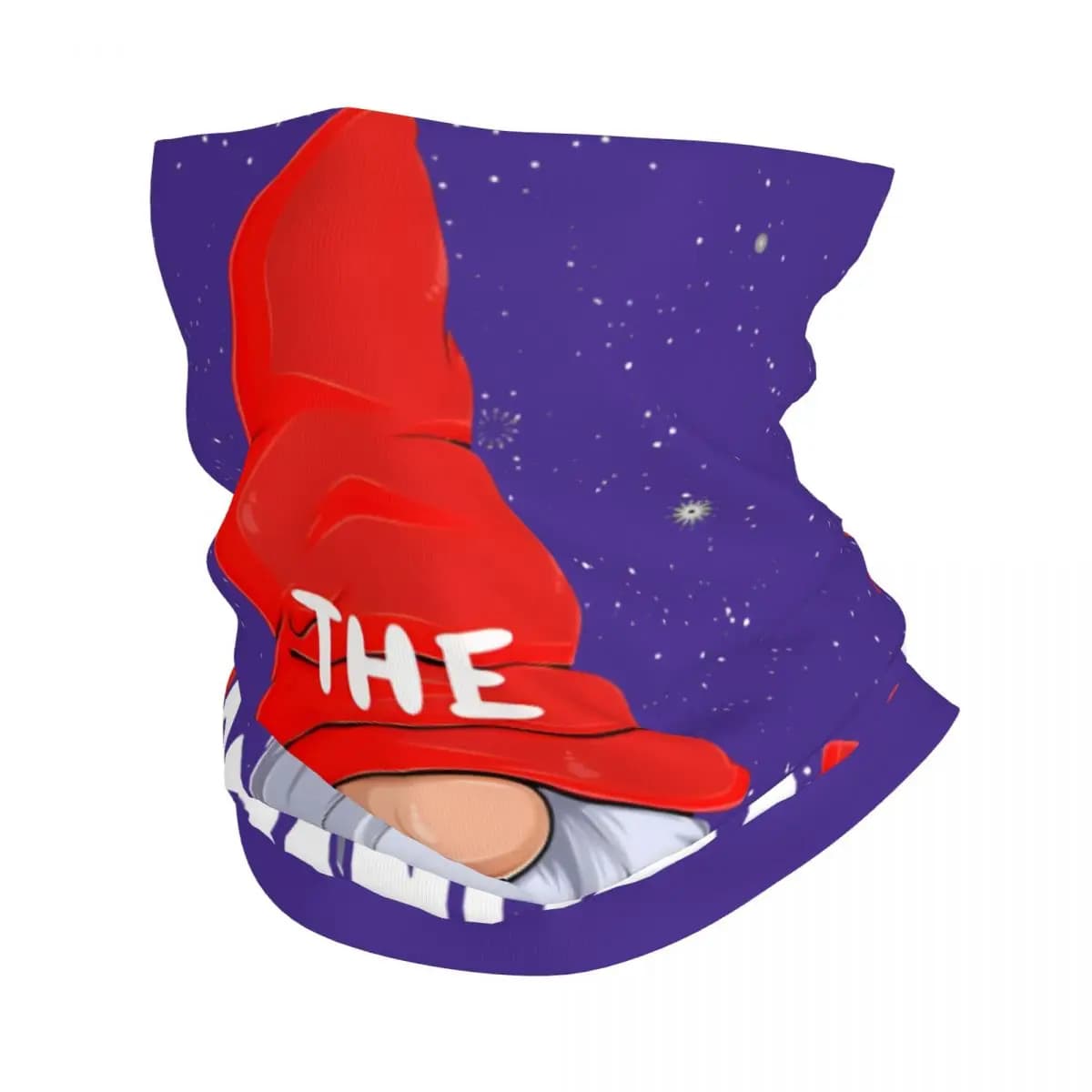 GRANDMA Gnome Matching Family Christmas Party Pajama Gnome Bandana Neck Gaiter Motocross Face Scarf Multi-use  Unisex Winter