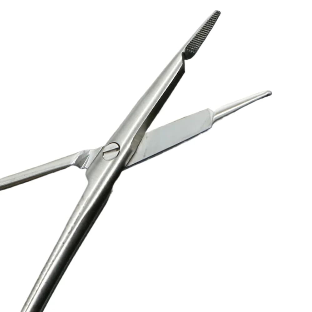 Stainless Steel Dental Needle Holder Forceps Surgical Instruments 12.5cm Dental Needle Holder Mosquito Forcepstc