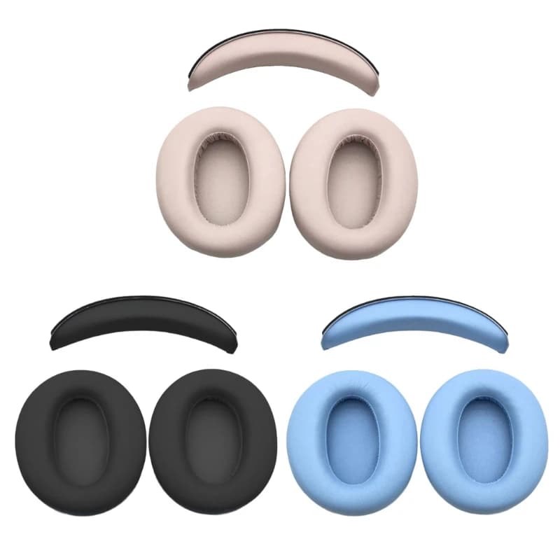 Sponge Foam Ear Pads Earpad Head Beam Cover for W820NB K820NC Over-Ear Headphone