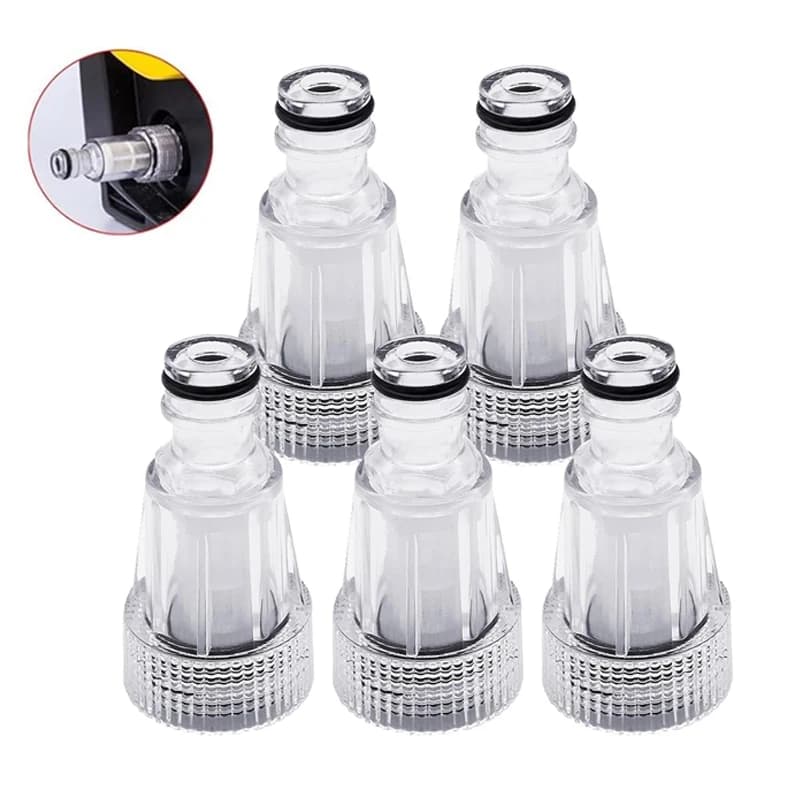 3/4" High Pressure Washer Water Filter Inlet Connector  Replacement Tool Water Pump Inlet Hose Garden Hose for Garden Adapter