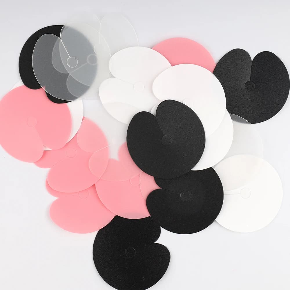 20pcs Heat Shield Guards Thick Templates Heat Shield Protector Keratin Hair Extension Bonding Tools For Salon