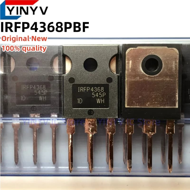 5Pcs IRFP4368PBF IRFP4368 TO-247 Trans MOSFET N-CH Si 75V 350A 3-Pin(3+Tab) TO-247AC Tube Original New 100% quality