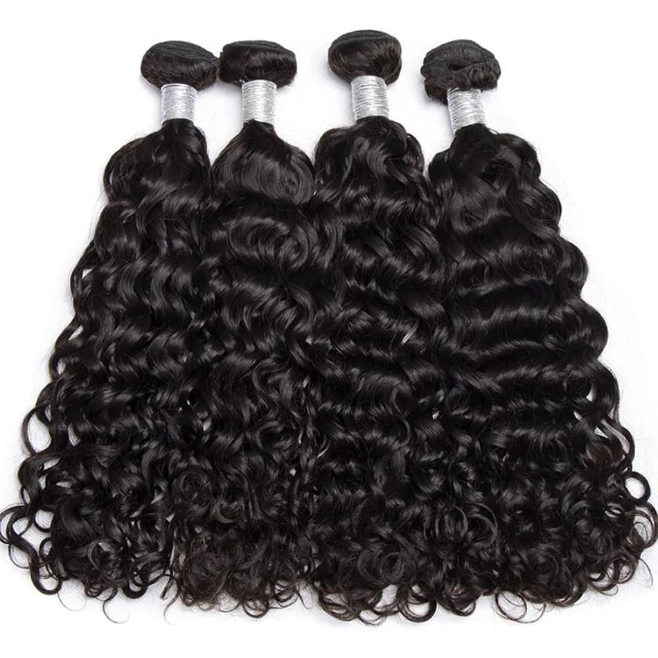 30 40 Inch Deep Wave 16A Curly 100% Human Hair Bundles Brazilian 3 4 Bundles Hair Wig Weave Hair Extensions Virgin Hair Raw Wigs