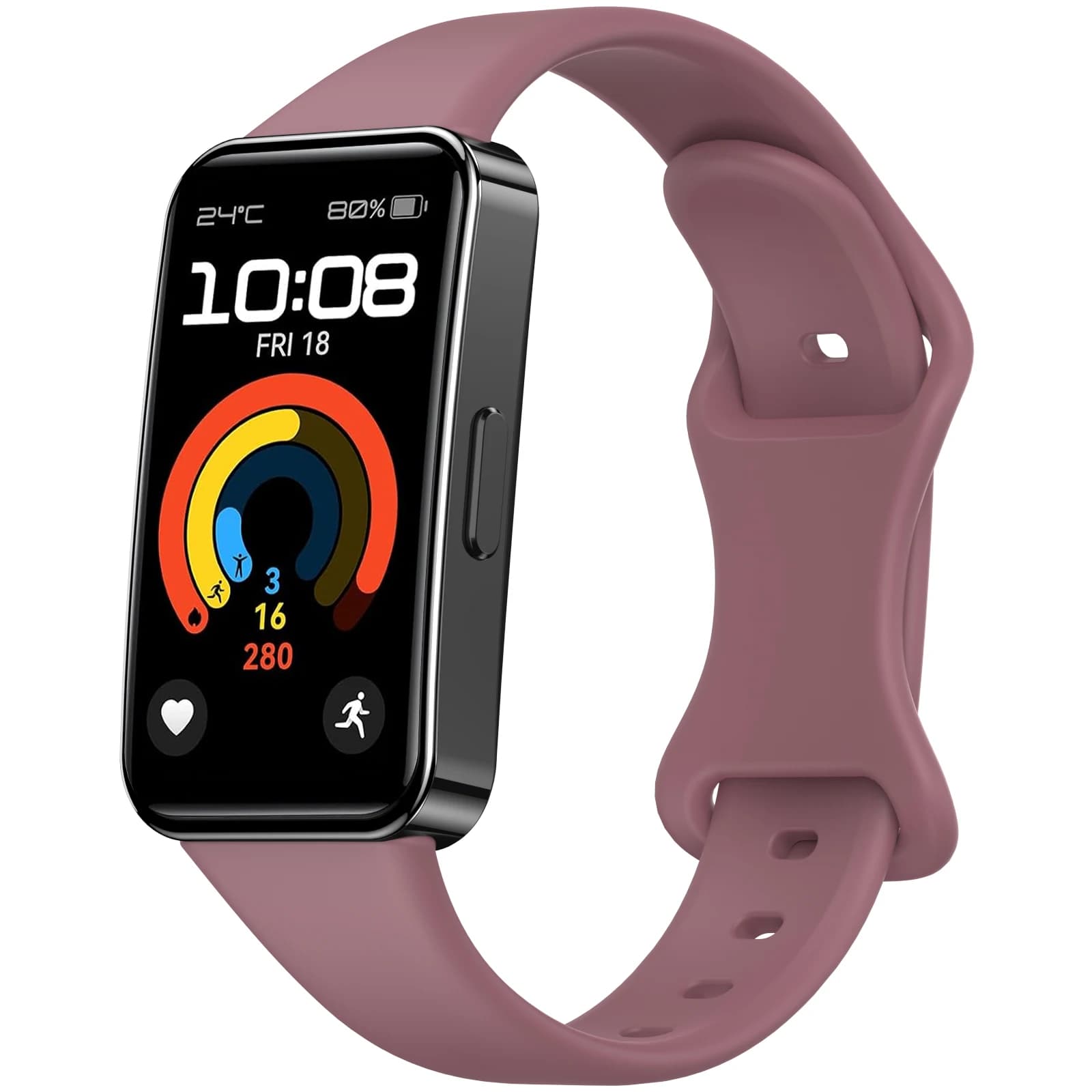 Soft Silicone Strap For Huawei Band 9 8 Sport Breathable Watchband Replacement Wristband for Huawei Band 9 8 Bracelet Accessory