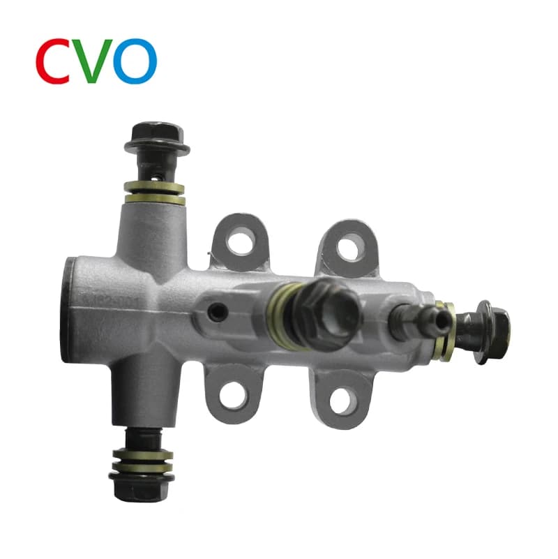 New Motorcycle Universal Linkage Brake System Accessories Silver Durable Material Aluminum  Pistion Size for 15mm