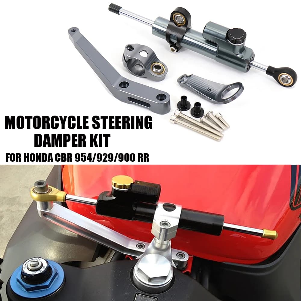 NEW Motorcycle Steering Stabilize Damper Mounting Bracket Kit For Honda CBR929RR CBR 929 RR 2000 2001