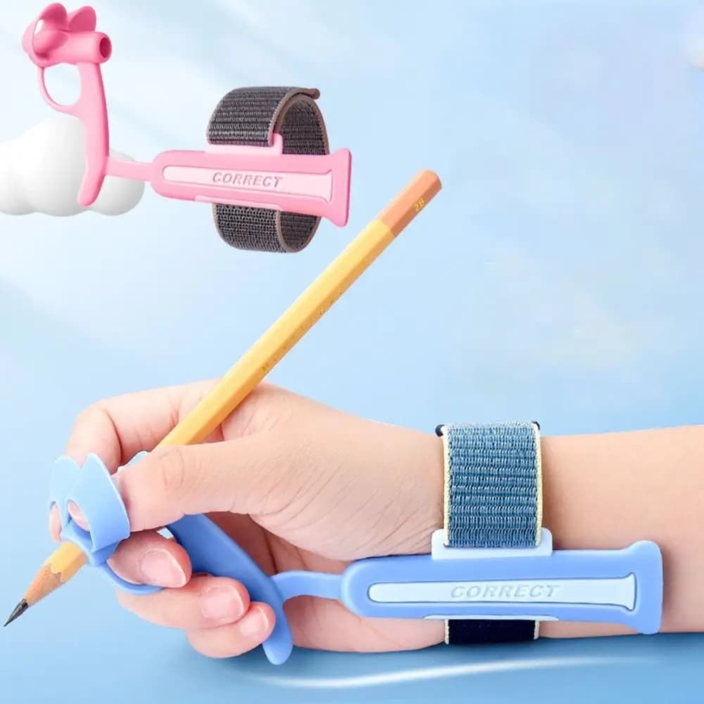 Aid Handwriting Writing Posture Correction Tools Anti Hook Wrist Preschoolers Toddler Handwriting aid Tools Pencil Gripper