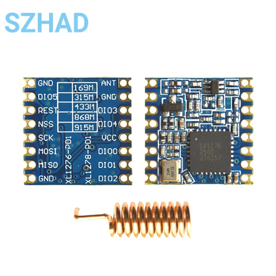 SX1276 Wireless Transceiver Module Lora 868Mhz 915MHz Modulespread Spectrum Long-Range Wireless Communication LORA / GFSK ESP32