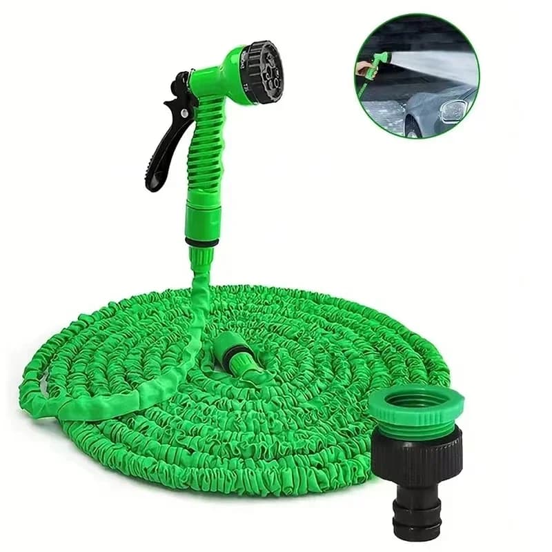 Expandable Magic Hose, High-Pressure Car Wash, 7Water Spraying Functions, Water Gun, Home Garden Watering Hose