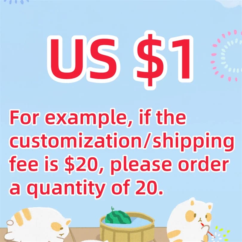 Extra fee for United States  (Extra shipping cost or Extra custom fee)