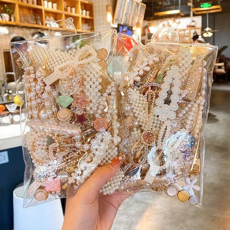 10 Pcs/set Women's Fashion Hair Accessories High-quality Resin Hair Clips Suitable For Daily Holiday Wear Girl Jewelry Hair Clip