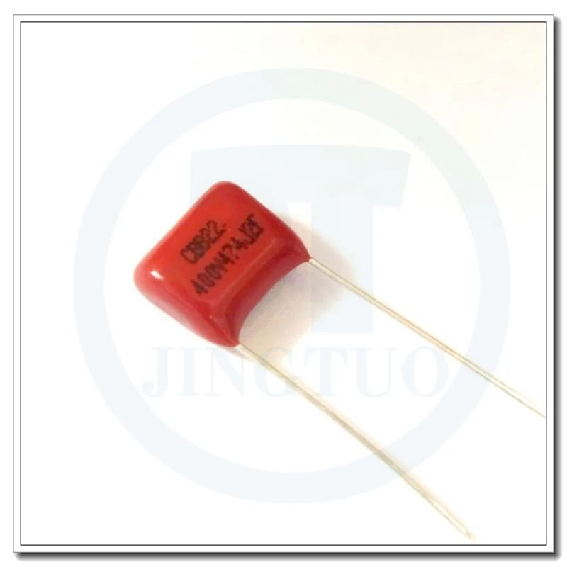 50pcs CBB22 474J400V 400V474J 470nF P10 Lead Pitch 10mm Metallized Polypropylene Film Capacitor