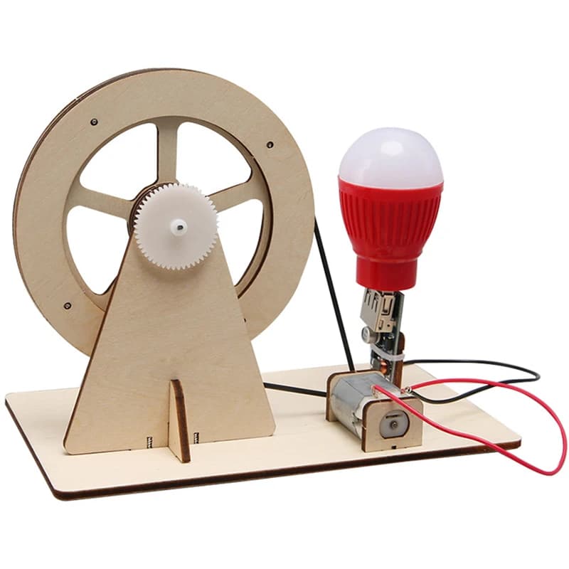 1Set Useful Manual Generator Toy Kit Manual Generator Toy for Intelligence Development Study Supplies Educational Student Toy