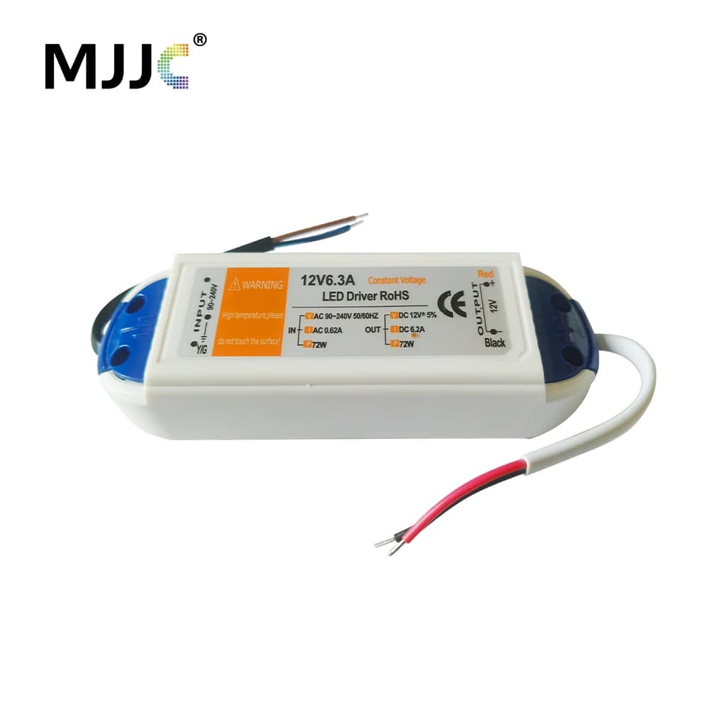 DC12V Power Supply AC 110V 220V to 12V LED Power Transformer Adapter 18W 28W 48W 72W 100W 12 Volt LED Driver for LED Strip Light