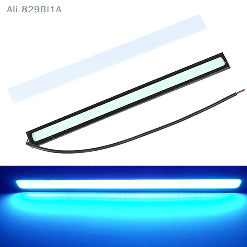 Universal 17cm car led light bar strip cob Daytime Running External Lights Auto Waterproof Car Styling DRL barra Led Lamp 12V