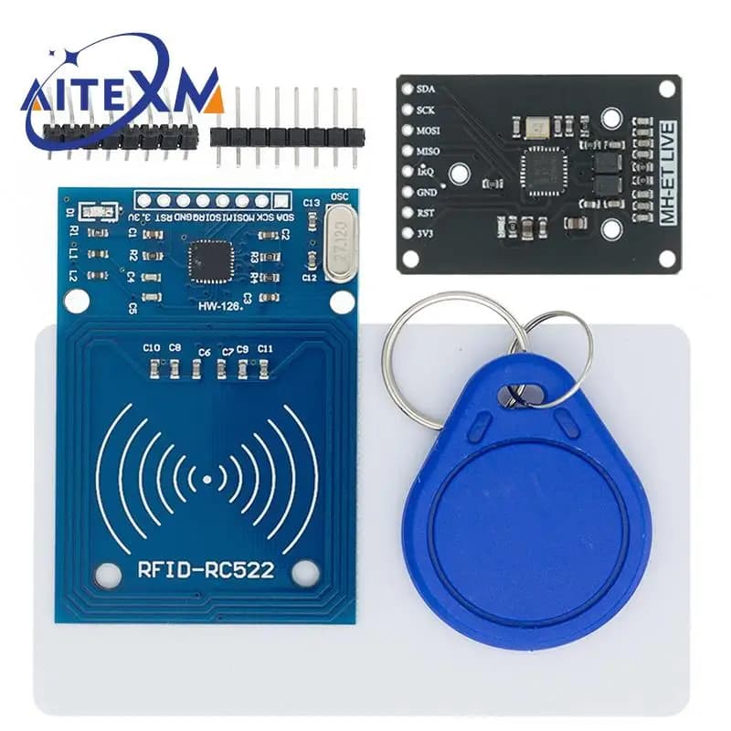 MFRC-522 RC-522 RC522 Antenna RFID IC Wireless Module For Arduino IC KEY SPI Writer Reader IC Card Proximity Module