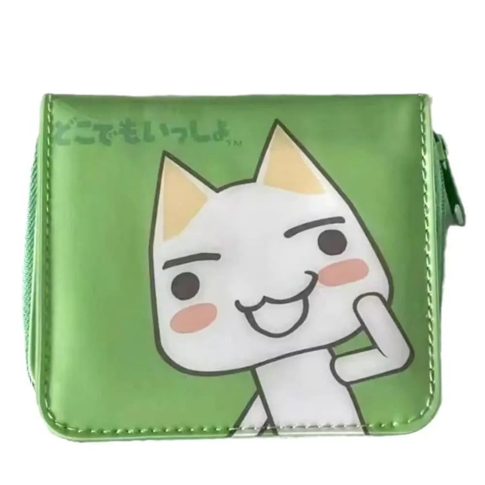 2024 Mini Small Coin Purse Cute PU Key Holder Man Wallet Cartoon Classic Zero Money Bag