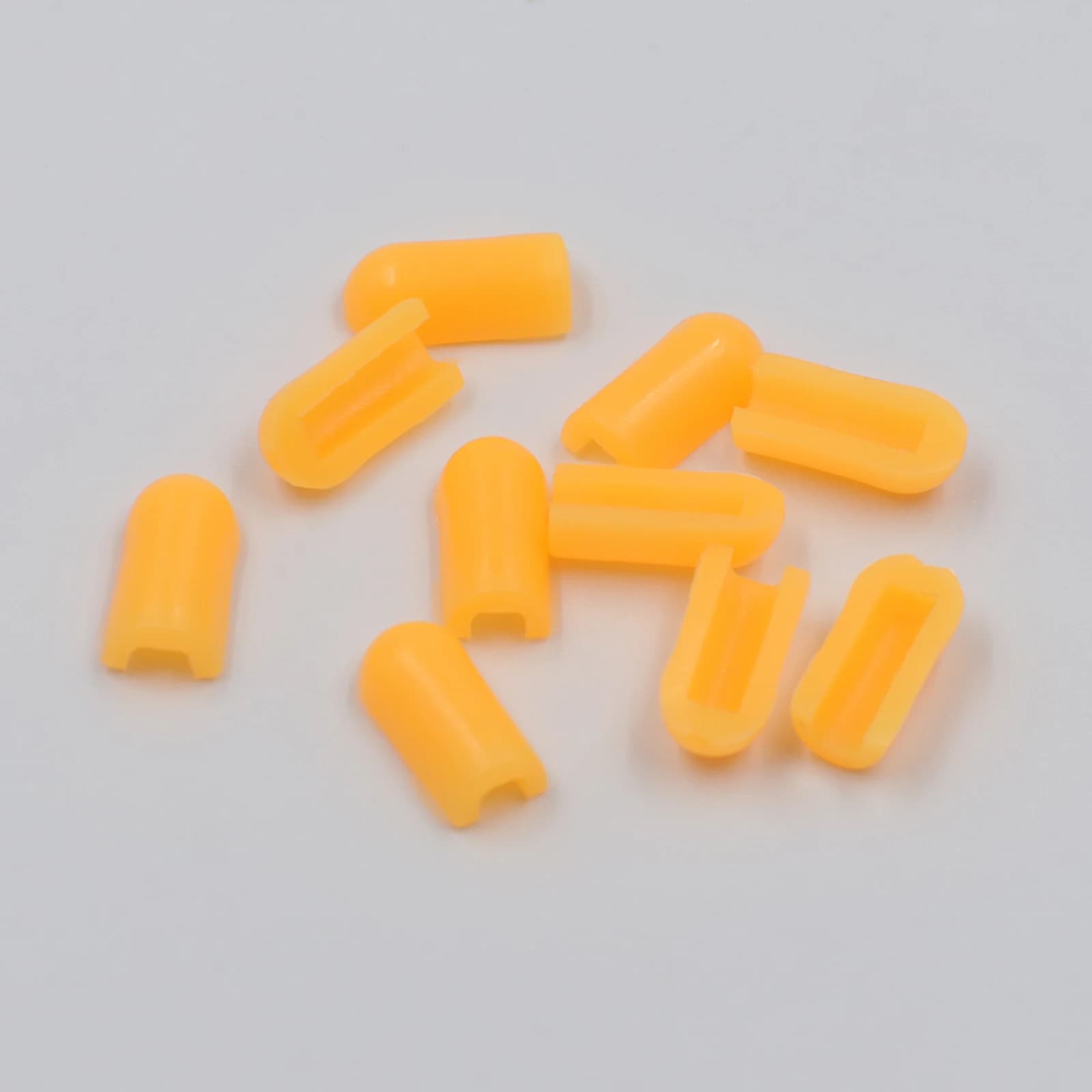 100Pcs Colorful End Caps for Size 6x12mm Neon LED Strip Light Sealed Waterproof End Cap Pink Purple Blue Green Orange Red White