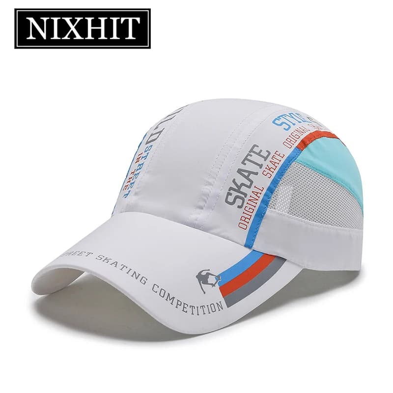 New Summer Quick Drying Thin Breathable Baseball Cap Men Women Sport Outdoor Hiking Climbing Cycling Fishing Run Hat Bone