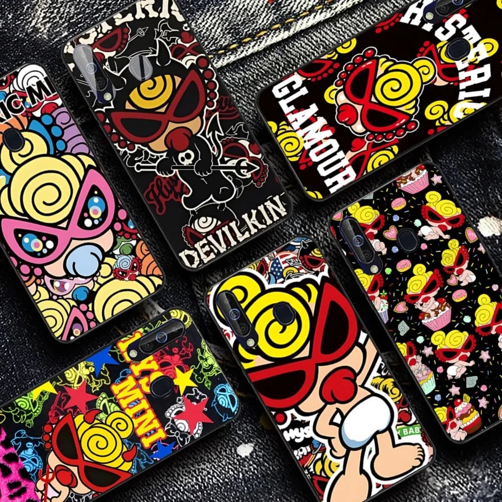 Japan Fashion hysteric mini Silicone Phone Case For Samsung A 10 11 12 13 20 21 22 30 31 32 40 51 52 53 70 71 72 73 91 13 shell