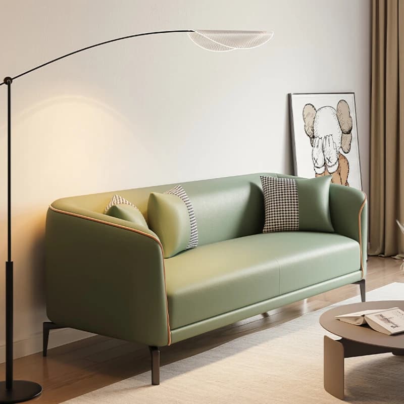 Cloth living room, modern, minimalist, luxurious, three person clothing store, lounge area, reception sofa