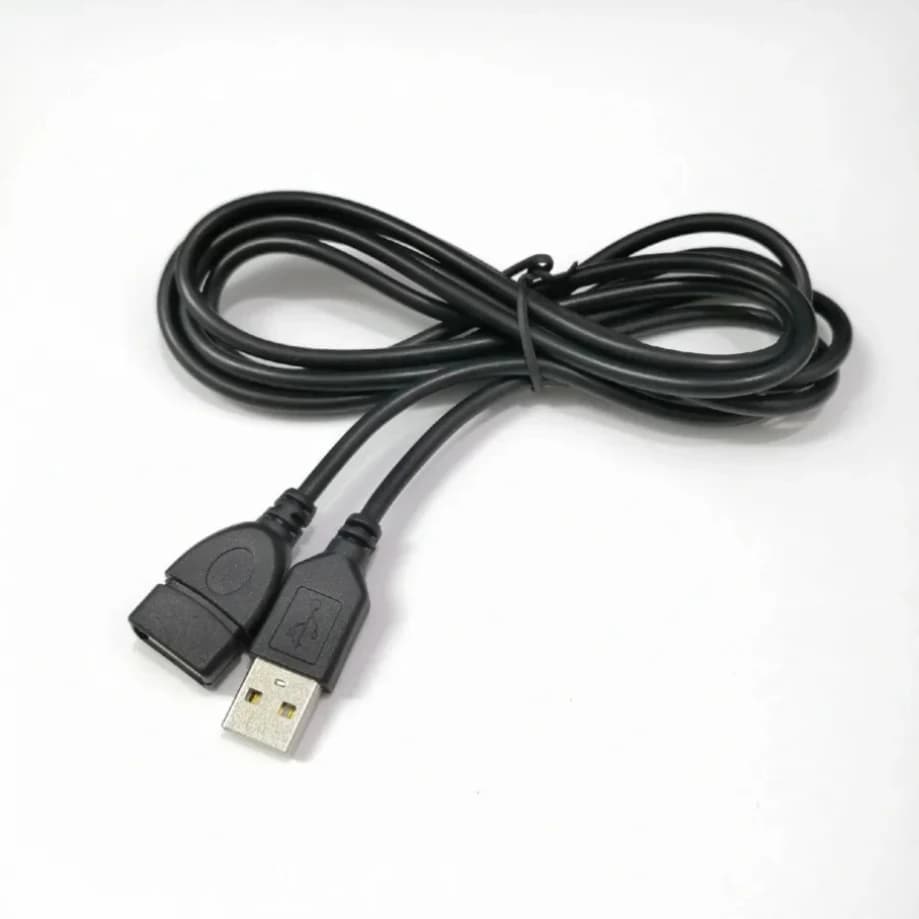 200pcs USB 2.0 Extension Cable 3m Type A Male to Female Extender Cord for PS Classic Mini Game Accessories