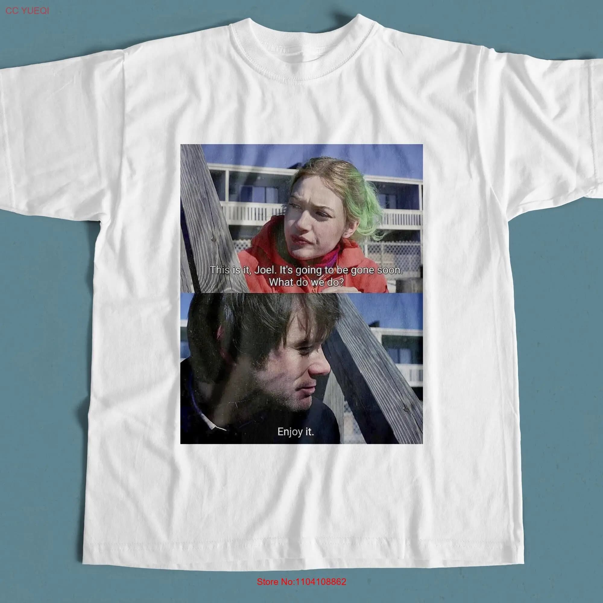 Eternal Sunshine of the Spotless Mind T Shirt long or short sleeves