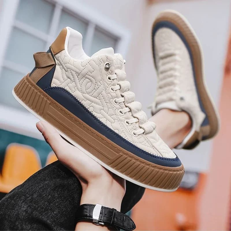 Casual Men Shoes Luxury Sneakers for Men Comfort Non-slip Shoes Autumn New Fashion Flat Breathable Male Shoes Tenis Masculino