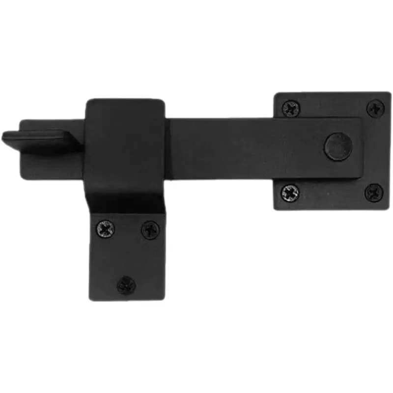 Barn Door Latch Farm Door Bolt Sliding Door Clasp Fence Gate Lock Latch Metal Lock Buckle Anti-Theft With Screw Hardware Part