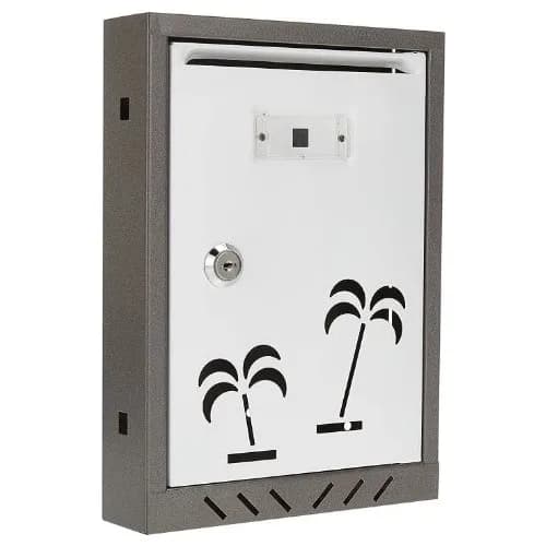 Adilon Mail and Declared Box Palm Gray-White