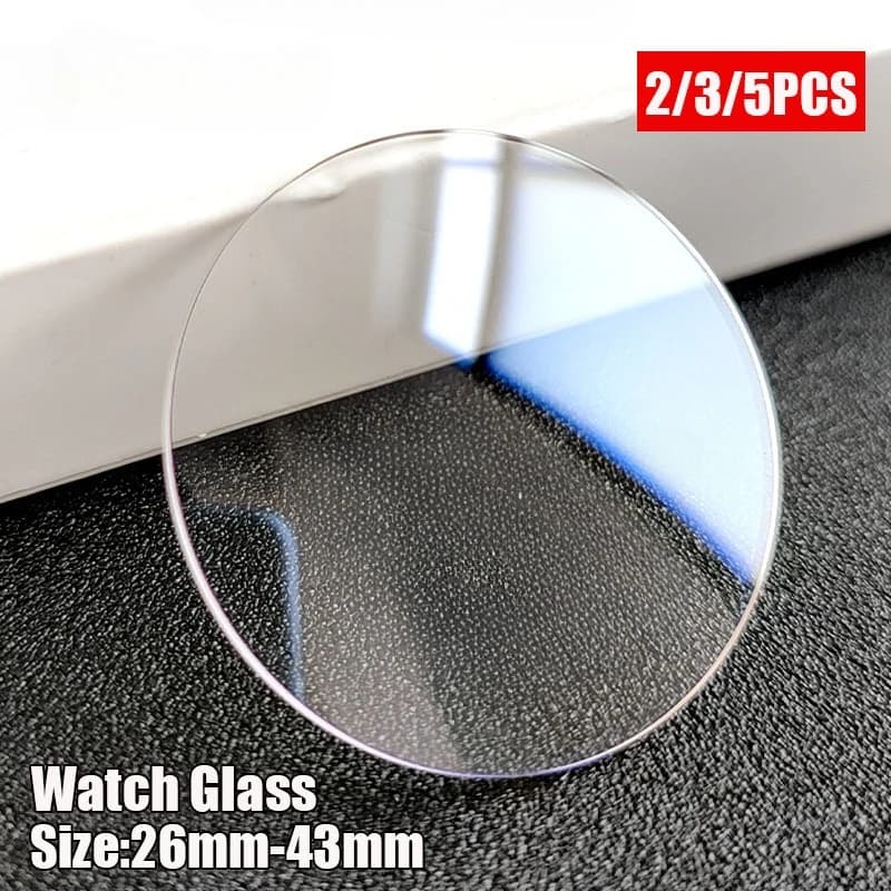 26-43mm Universal Tempered Glass Smartwatch Screen Protector Protective Film 28mm 30mm 32mm 38mm 40mm 41mm 42mm Diameter 2-5PCS