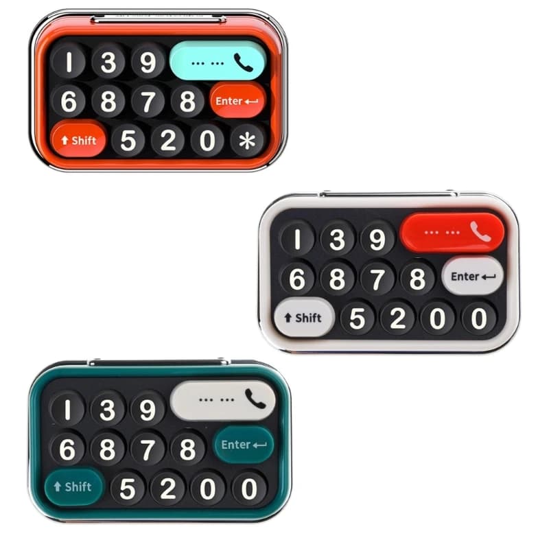 Automotive Phone Number Keyboard Card Plate Phone Number Stop Sign Card GTWS