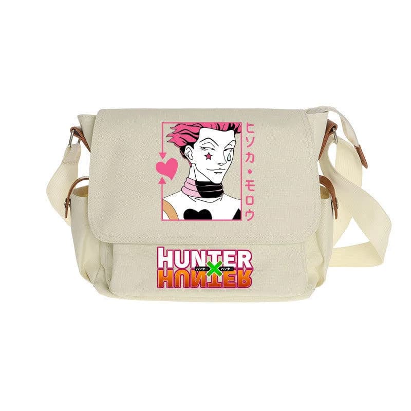 Anime Hunter×Hunter Hisoka Killua Satchel Shoulder Bag Men Women Causal Adjustable Strap Messengerbag Crossbody Bags Haversack