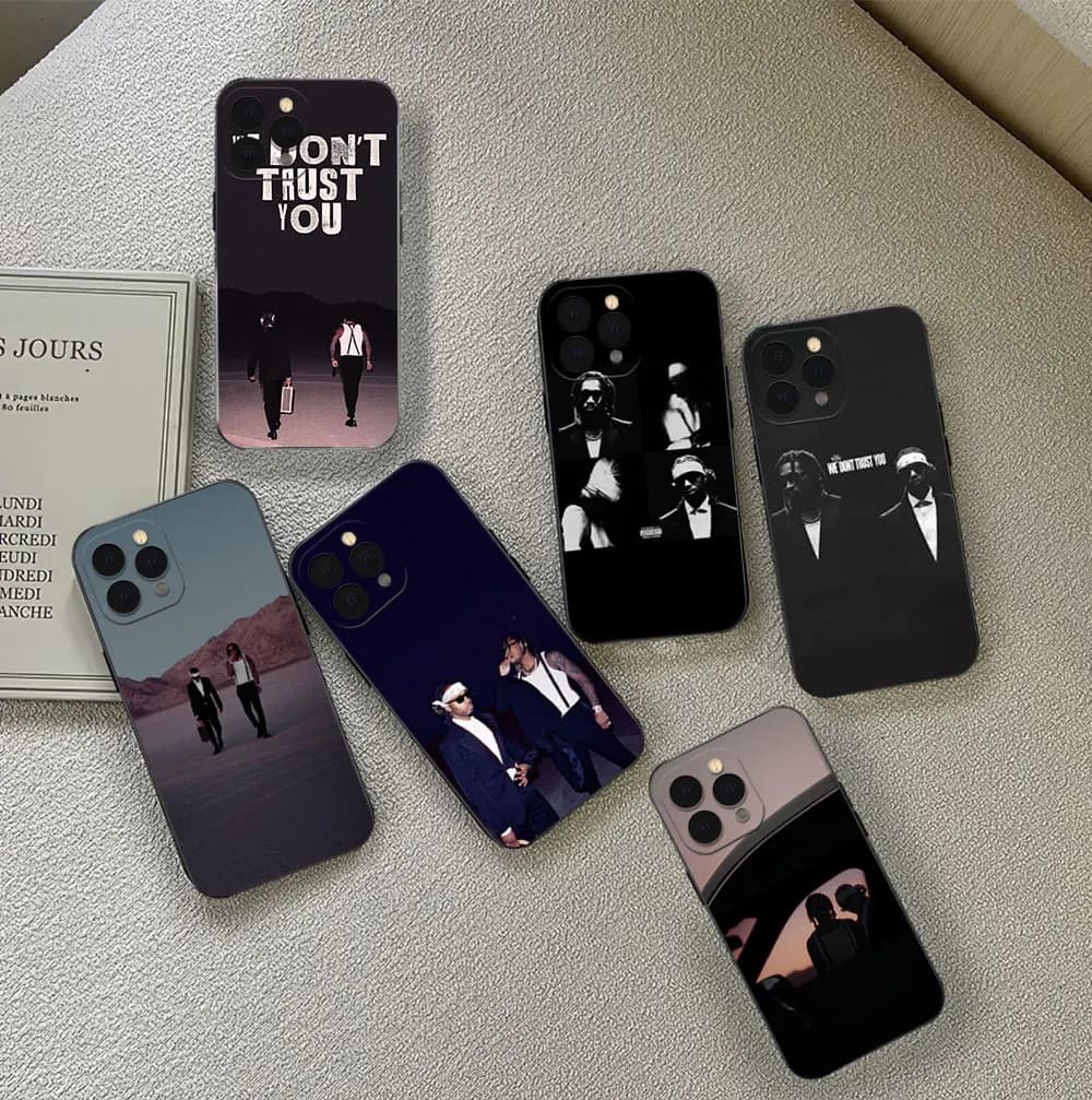 Phone Case For Samsung Singer Metro B-Boomin We Still Don't Trust You S23 S22 ULTRA A22 A71 Black Soft Silicone Cover