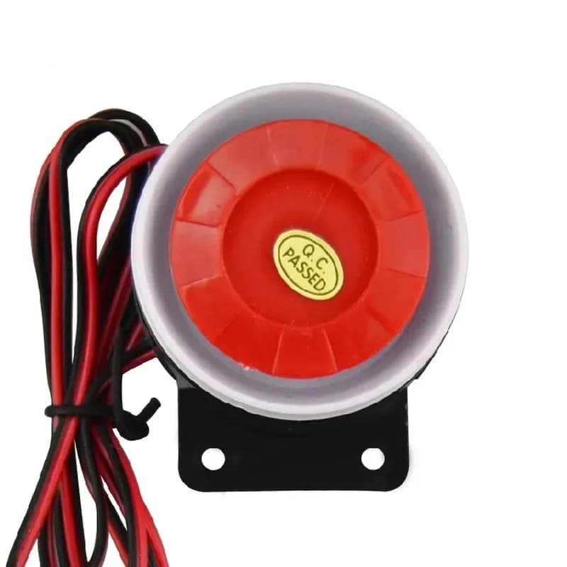 220V buzzer alarm, high pitched speaker, anti-theft alarm, piezoelectric warning device