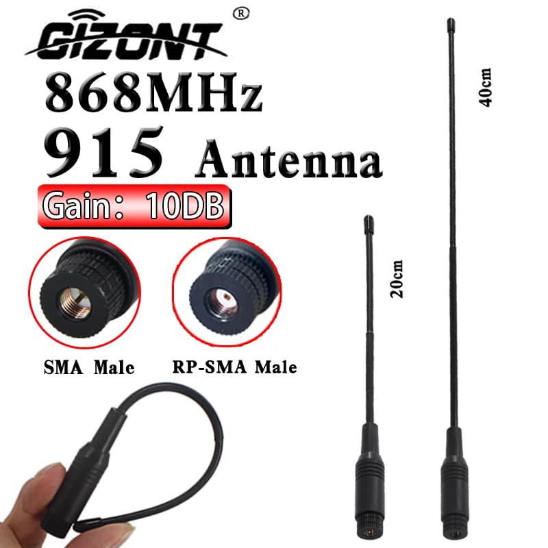 NB-IOT antenna LORA gateway Soft whip antenna Wireless module receiving and transmitting antenna 840M 868MHZ 915MHZ antenna SMA