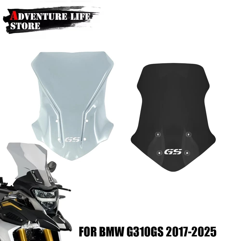 Motorcycle Accessories For BMW G310GS 2017-2025 WindScreen Windshield Viser VIsor G 310 GS G 310GS G310 Double Bubble Screen ABS