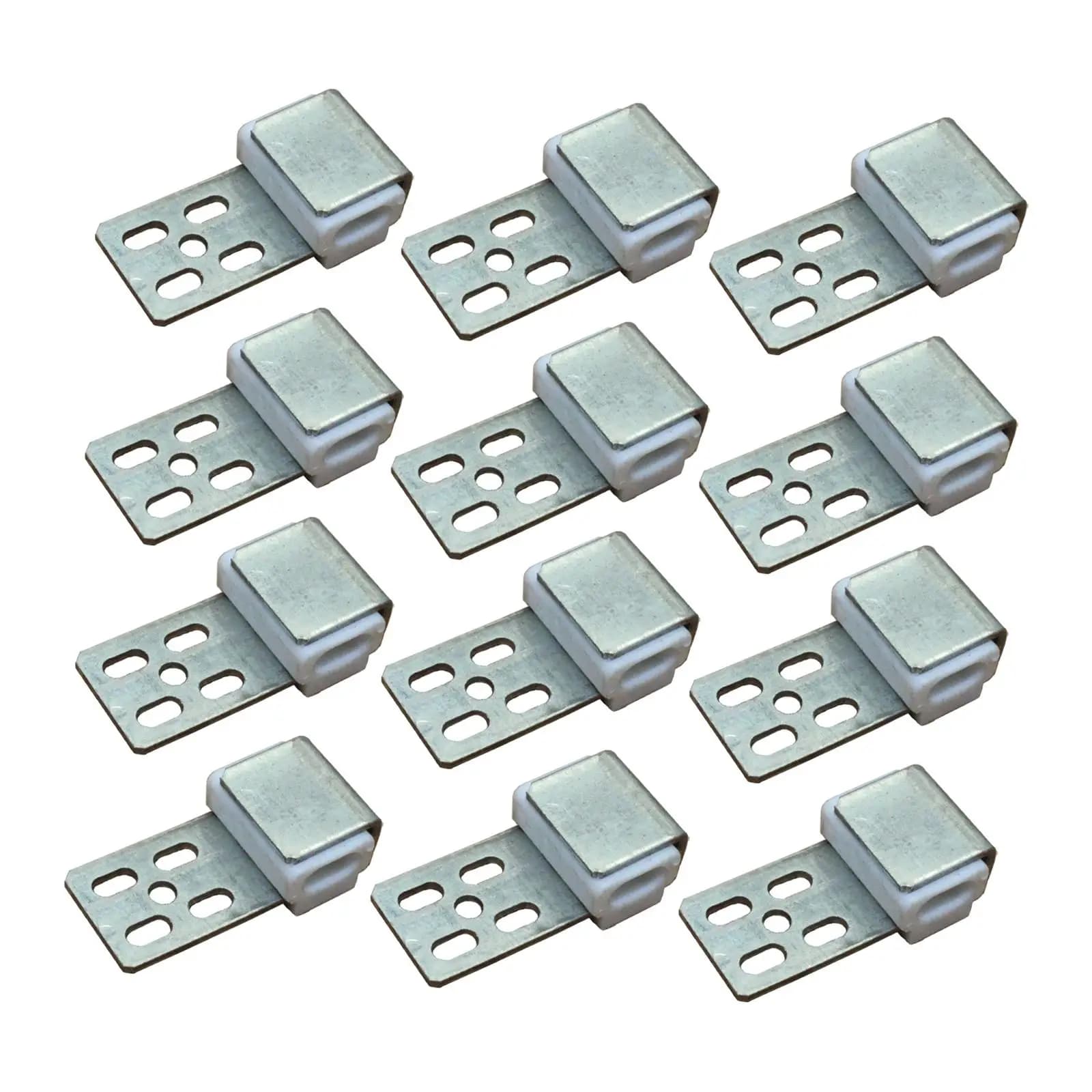 12Pcs Sofa Couch Spring Repair Clips Hardware No Sag Easy to Install Connectors Accessories for Sagging Cushions Furniture