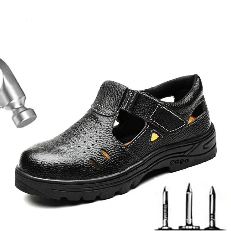 Labor protection men odor resistant impact resistant puncture resistant safety shoes breathable site protective shoes